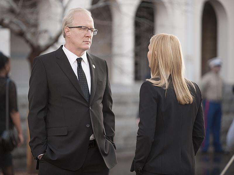 Homeland : Photo Tracy Letts, Claire Danes