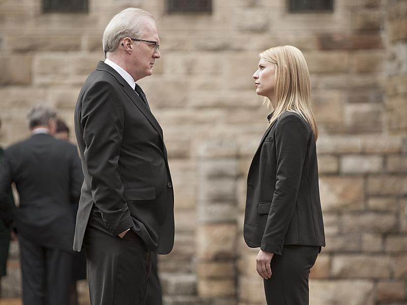 Homeland : Photo Tracy Letts, Claire Danes