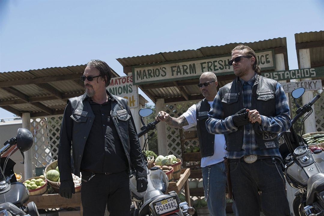 Sons of Anarchy : Photo Tommy Flanagan, David Labrava, Charlie Hunnam