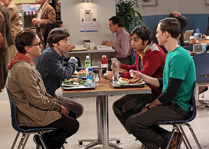 The Big Bang Theory : Photo Johnny Galecki, Kunal Nayyar, Simon Helberg, Jim Parsons