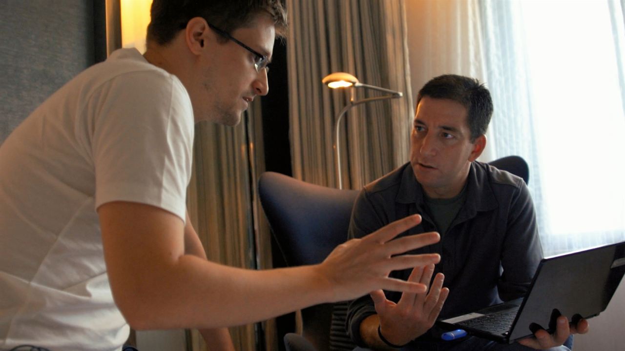 Citizenfour : Photo Edward Snowden, Glenn Greenwald