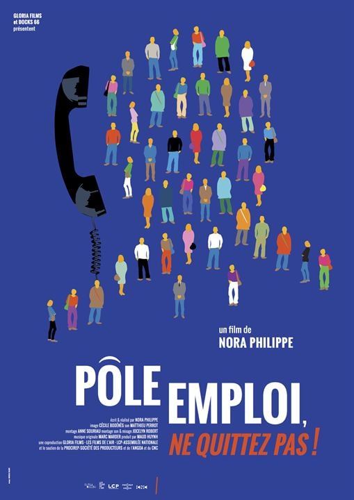 Pôle Emploi, Ne quittez pas ! : Affiche