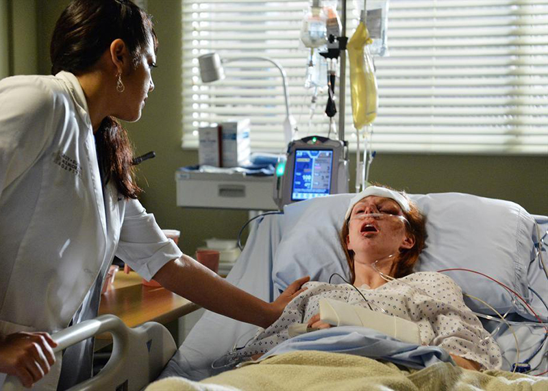 Grey's Anatomy : Photo Sara Ramirez, Meg Chambers Steedle