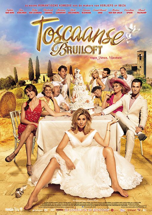 Toscaanse bruiloft : Affiche