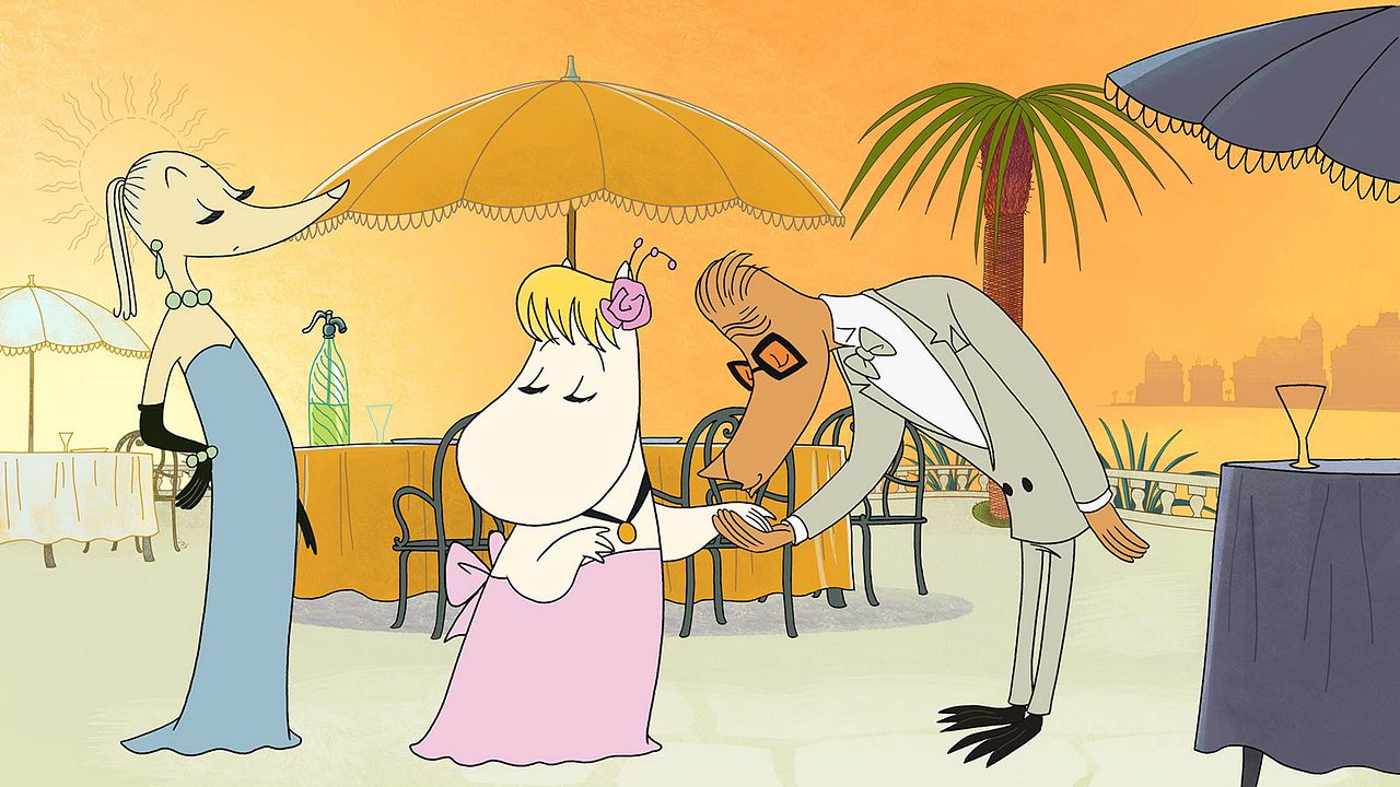 Les Moomins sur la Riviera : Photo