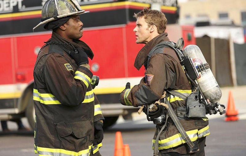 Chicago Fire : Photo Jesse Spencer, Eamonn Walker