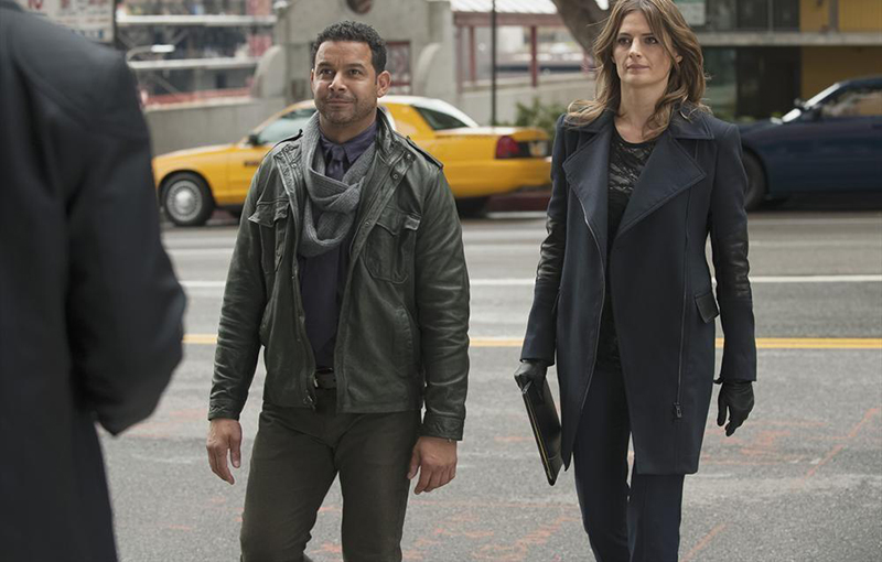 Castle : Photo Stana Katic, Jon Huertas