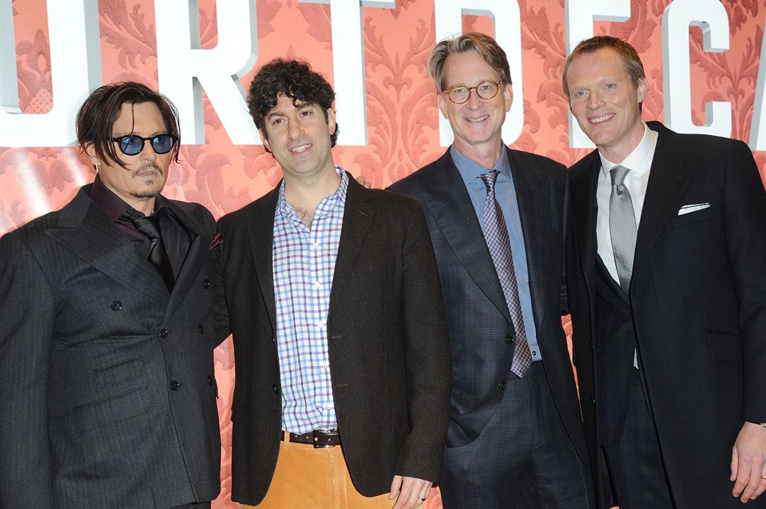 Charlie Mortdecai : Photo promotionnelle Johnny Depp, David Koepp, Eric Aronson, Paul Bettany