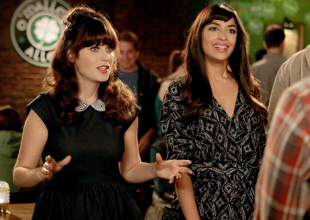 New Girl : Photo Zooey Deschanel, Hannah Simone