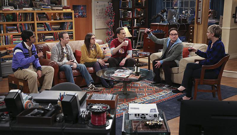 The Big Bang Theory : Photo Jim Parsons, Mayim Bialik, Kaley Cuoco, Kunal Nayyar, Kevin Sussman, Johnny Galecki