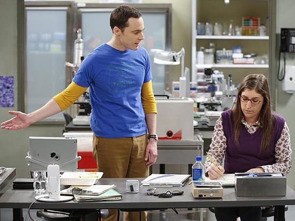 The Big Bang Theory : Photo Jim Parsons, Mayim Bialik