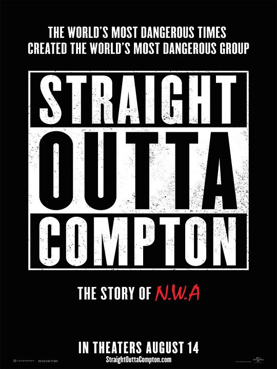 N.W.A - Straight Outta Compton : Affiche