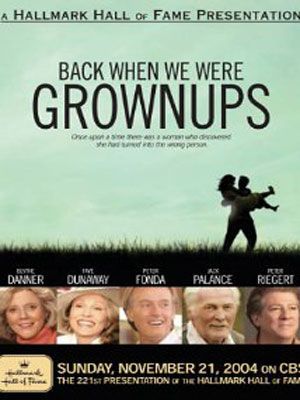Back When We Were Grownups : Affiche