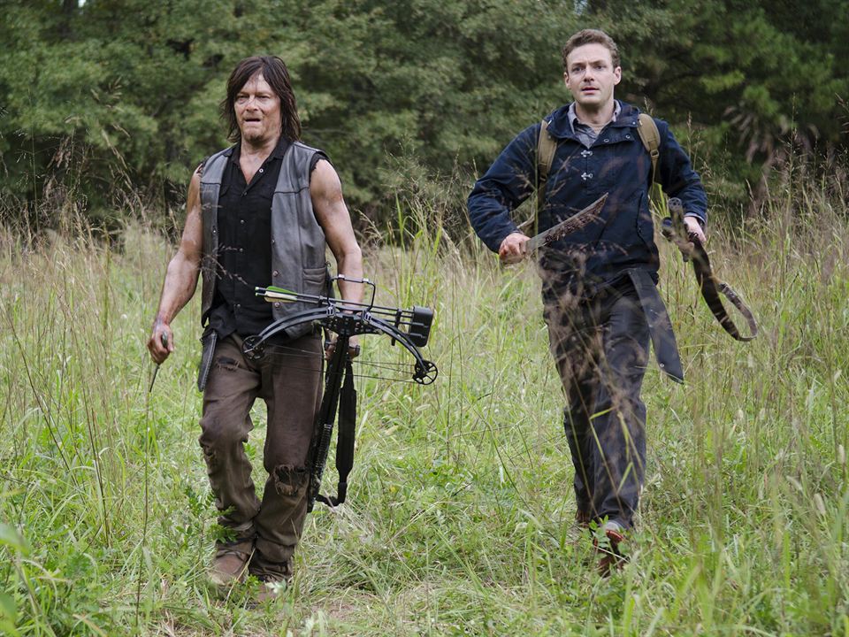 The Walking Dead : Photo Ross Marquand, Norman Reedus