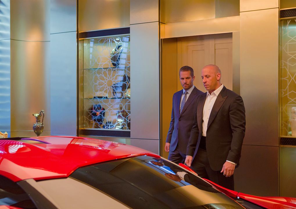 Fast & Furious 7 : Photo Vin Diesel, Paul Walker