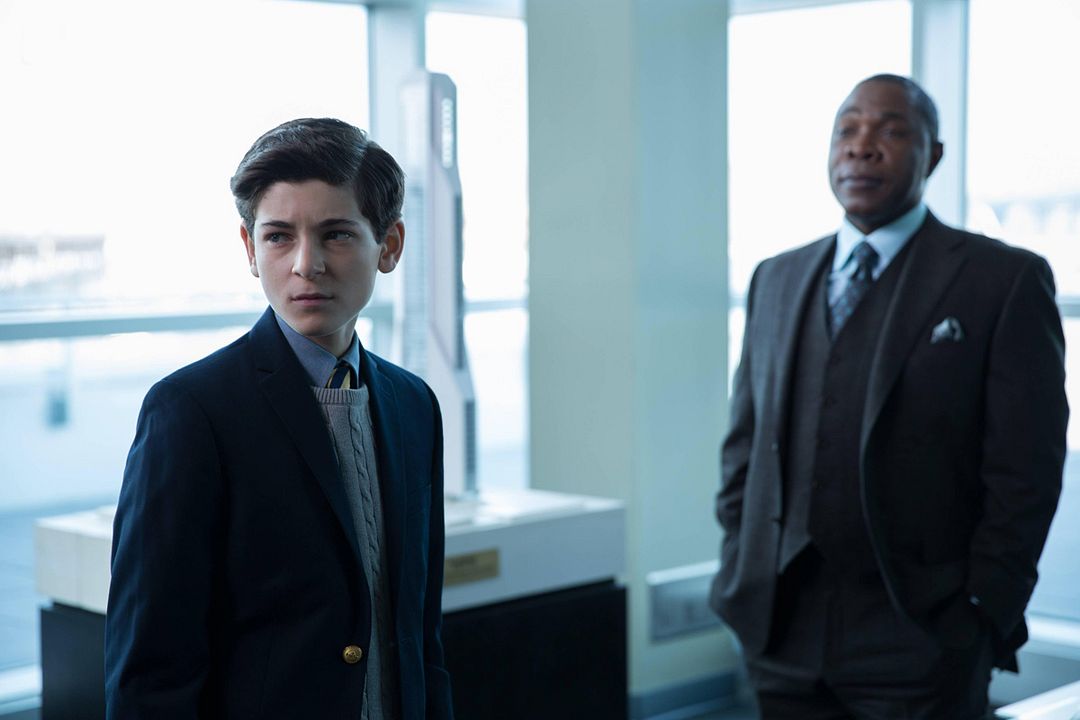 Gotham (2014) : Photo David Mazouz, Michael Potts