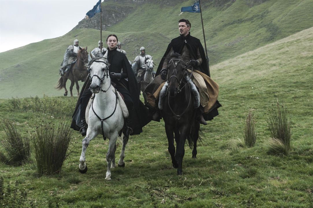 Game of Thrones : Photo Sophie Turner, Aidan Gillen