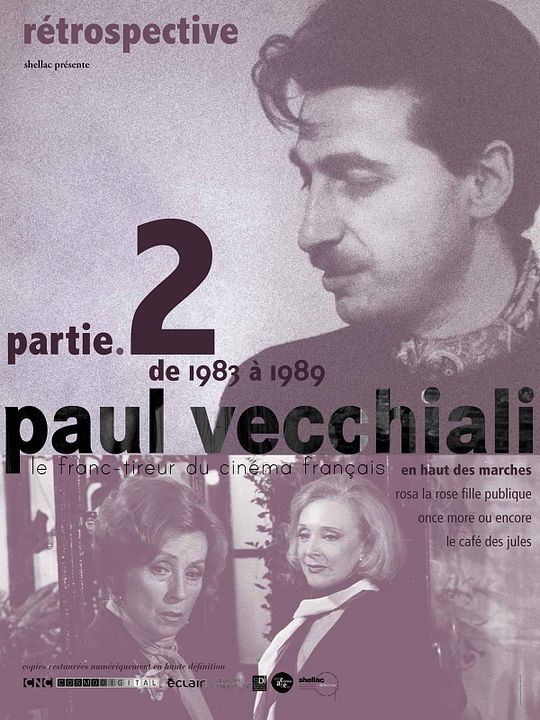 En haut des marches : Affiche