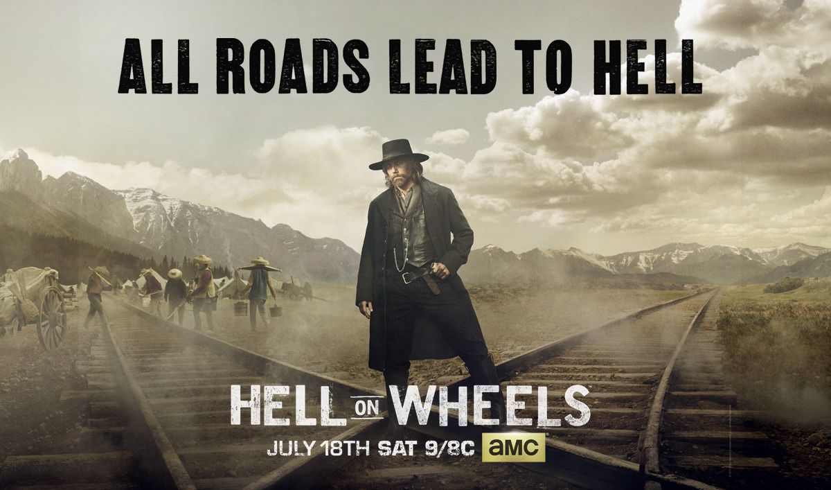 Hell On Wheels : l'Enfer de l'Ouest : Affiche