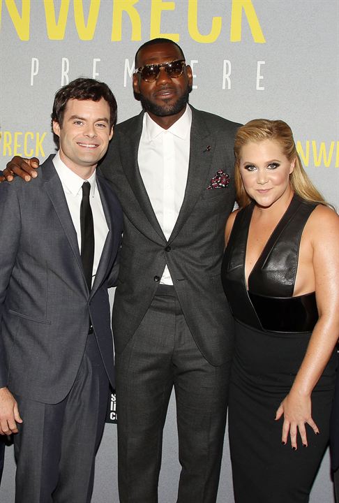 Crazy Amy : Photo promotionnelle LeBron James, Bill Hader, Amy Schumer