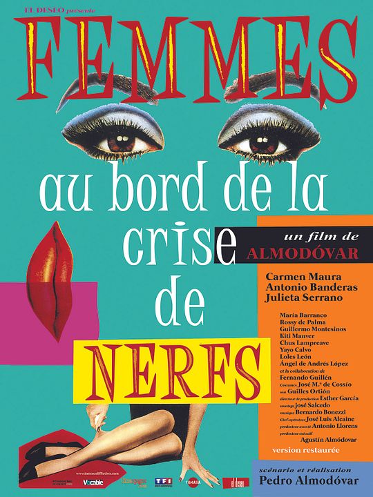 Femmes au bord de la crise de nerfs : Affiche