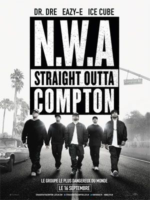 N.W.A - Straight Outta Compton : Affiche