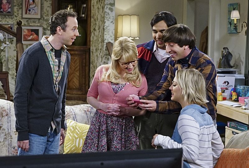 The Big Bang Theory : Photo Melissa Rauch, Kaley Cuoco, Kunal Nayyar, Kevin Sussman, Simon Helberg