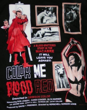 Color Me Blood Red : Affiche