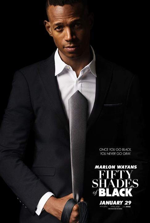 Cinquante nuances de black : Affiche