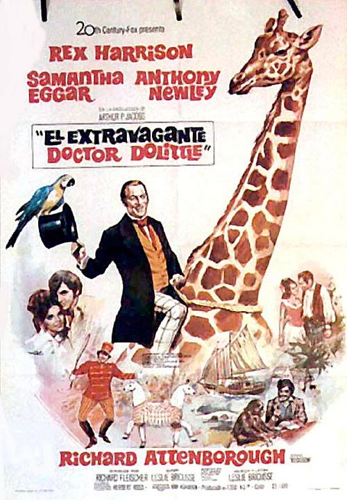 L'Extravagant docteur Dolittle : Affiche