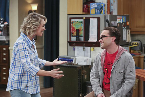 The Big Bang Theory : Photo Kaley Cuoco, Johnny Galecki