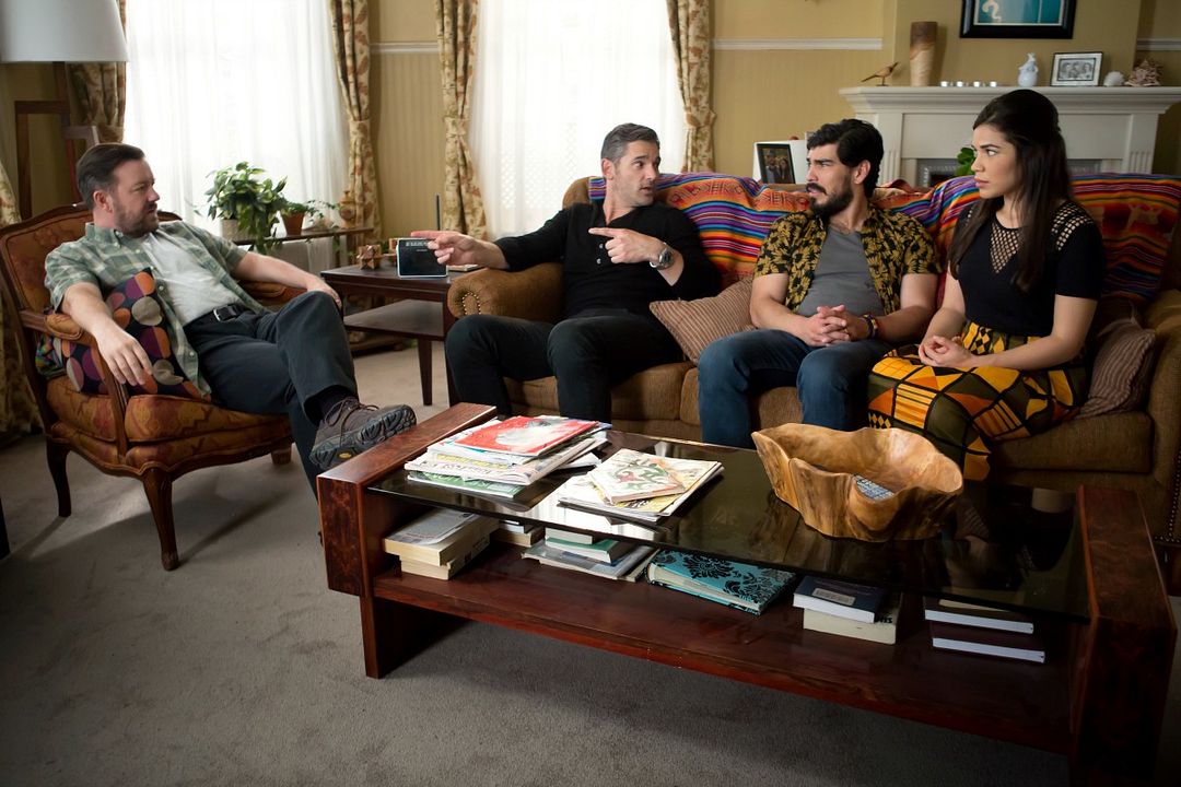 Special Correspondents : Photo America Ferrera, Ricky Gervais, Raul Castillo, Eric Bana