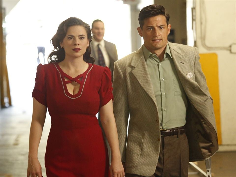 Agent Carter : Photo Enver Gjokaj, Hayley Atwell