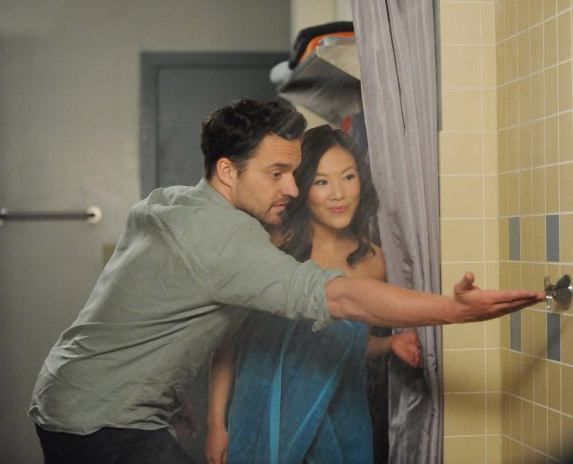 New Girl : Affiche Ally Maki, Jake Johnson