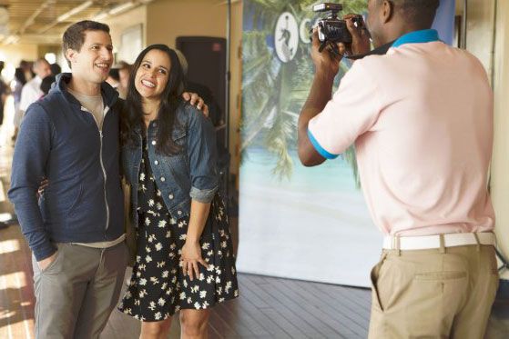 Brooklyn Nine-Nine : Photo Melissa Fumero, Andy Samberg