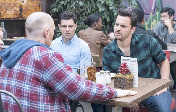 New Girl : Affiche Jake Johnson, Max Greenfield