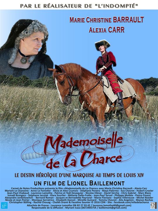 Mademoiselle de La Charce : Affiche