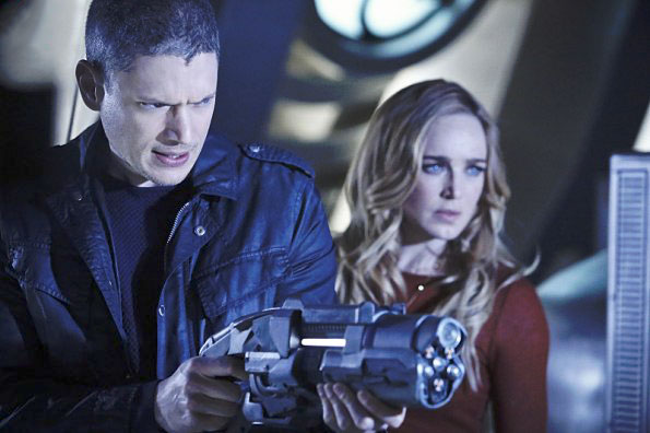 DC's Legends of Tomorrow : Photo Caity Lotz, Wentworth Miller