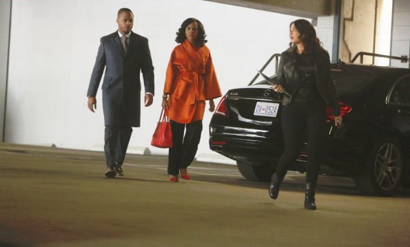 Scandal : Photo Kerry Washington, Katie Lowes, Cornelius Smith Jr