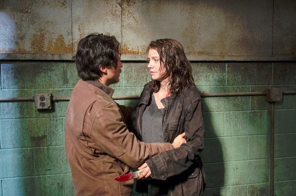 The Walking Dead : Affiche Lauren Cohan, Steven Yeun