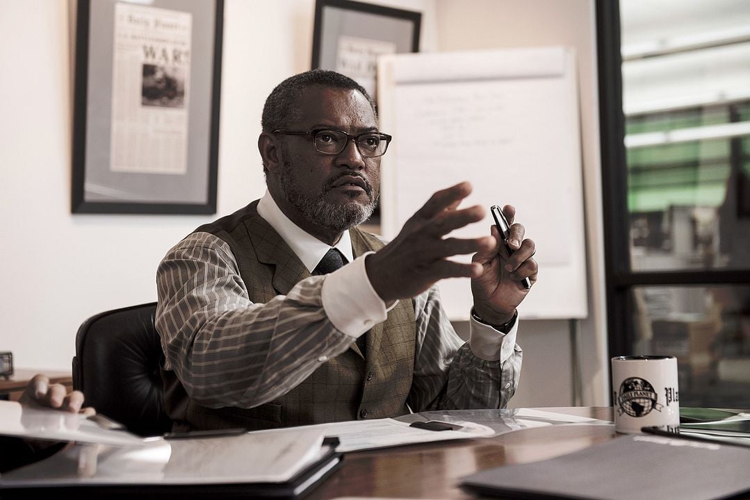 Batman v Superman : L’Aube de la Justice : Photo Laurence Fishburne