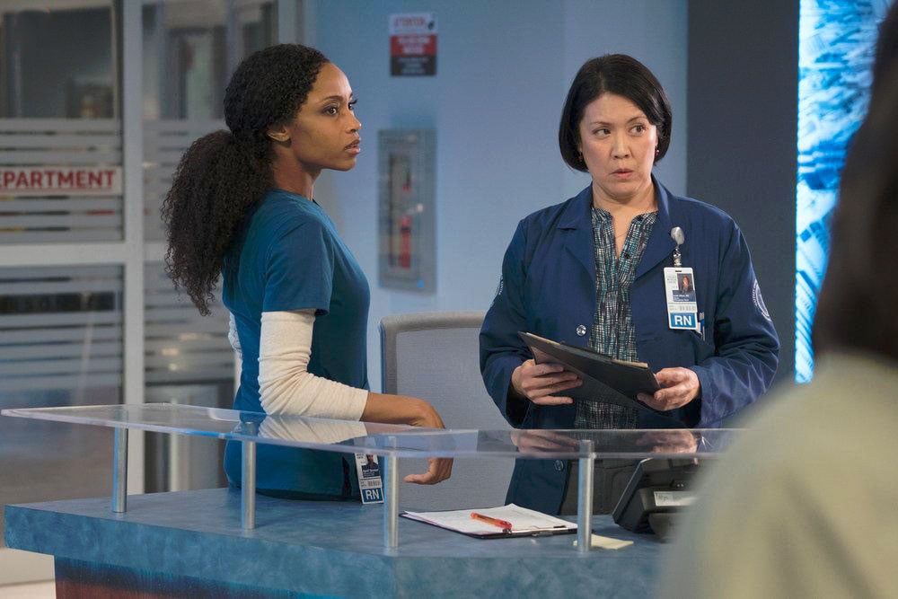 Chicago Med : Photo Yaya DaCosta, Tonray Ho