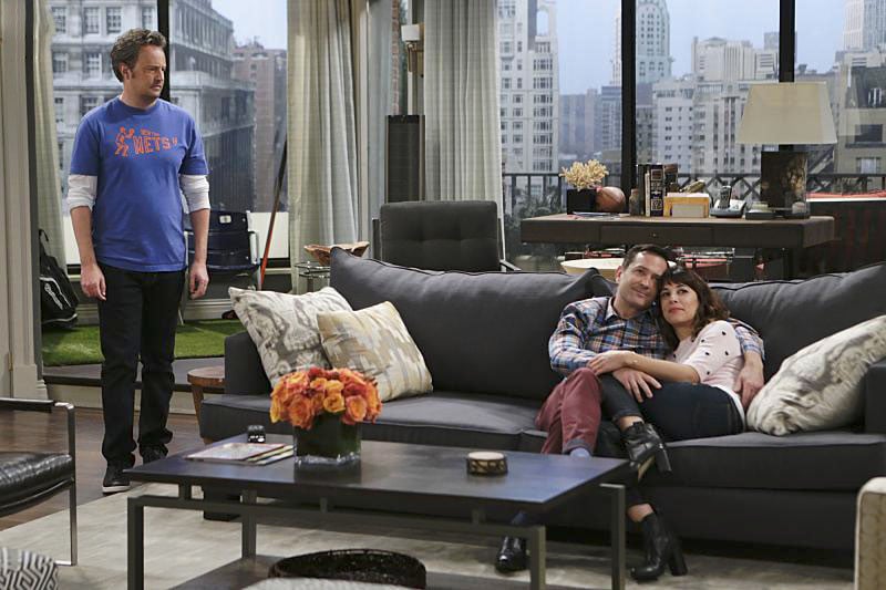 The Odd Couple (2015) : Photo Lindsay Sloane, Thomas Lennon, Matthew Perry