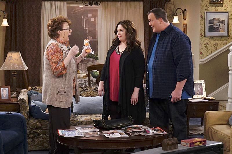Mike & Molly : Photo Rondi Reed, Melissa McCarthy, Billy Gardell