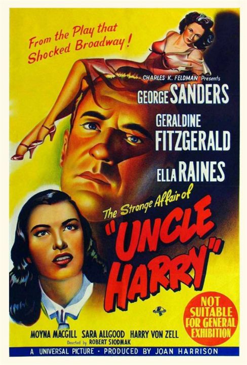 The Strange Affair of Uncle Harry : Affiche