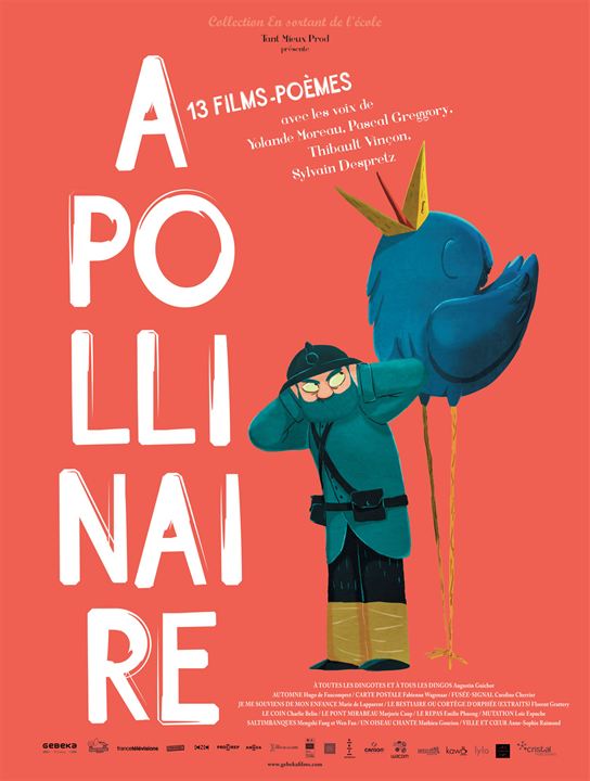 Apollinaire, 13 films-poèmes : Affiche