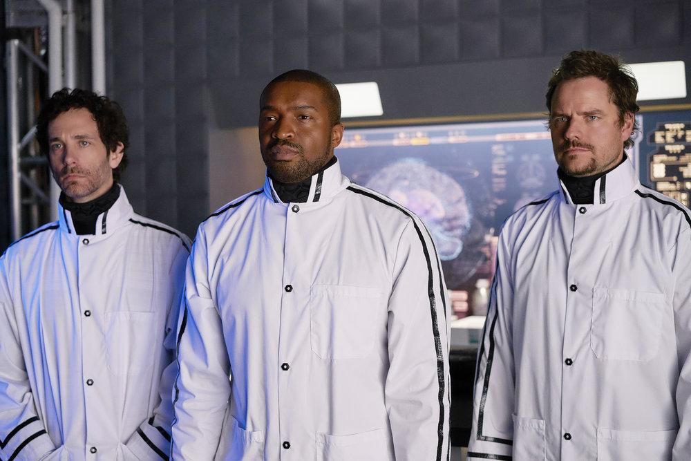 Dark Matter : Photo Roger Cross, Jonas Chernick, Anthony Lemke