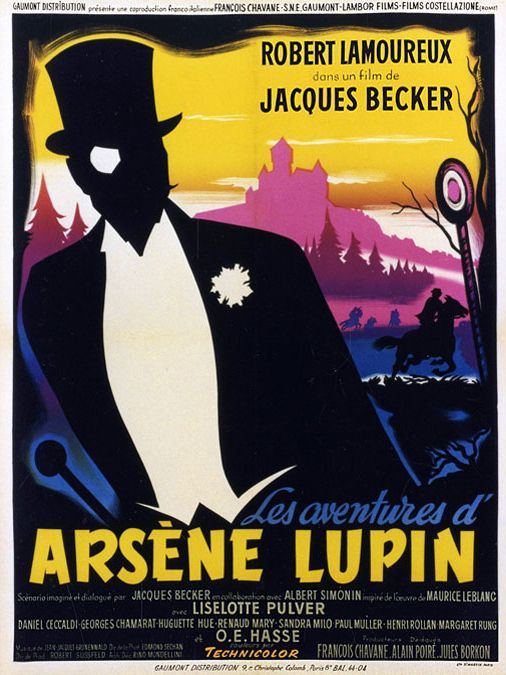 Les Aventures d'Arsène Lupin : Affiche