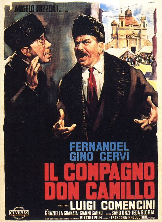 Don Camillo en Russie : Affiche