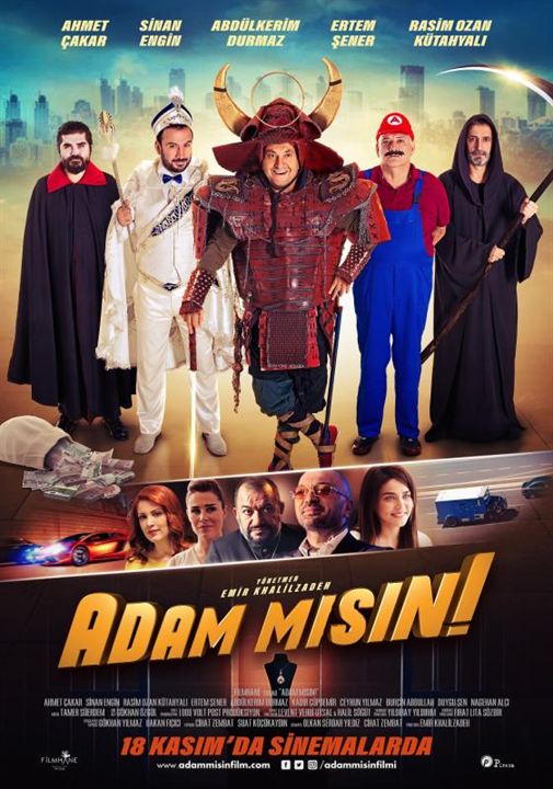 Adam Mısın! : Affiche